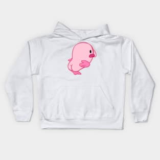 Twerking Blobfish Kids Hoodie